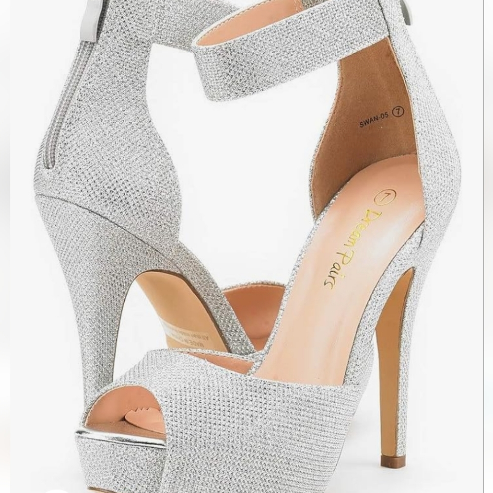 Dream Pairs women's high heel platform dress pumps Size 9.5